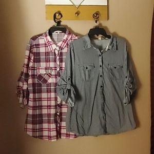 2 Eden & Olivia Button-ups